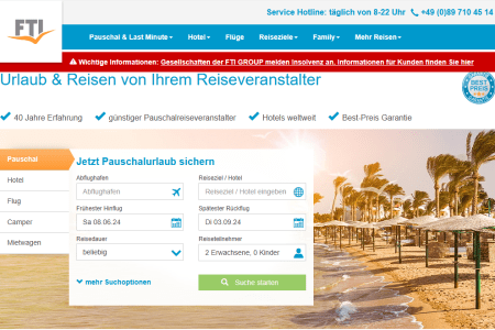 FTI Touristik GmbH meldet Insolvenz an. Was Urlauber jetzt wissen müssen und welche alternativen Buchungsmöglichkeiten für Thailand und Dubai Reisen es gibt.